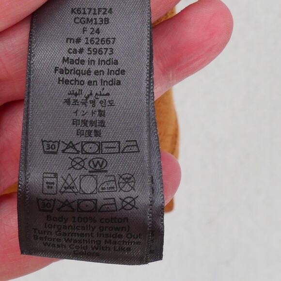 New John Varvatos Men's XS Zion Polo Sienna Brown Textured Organic Cotton - Picture 11 of 15